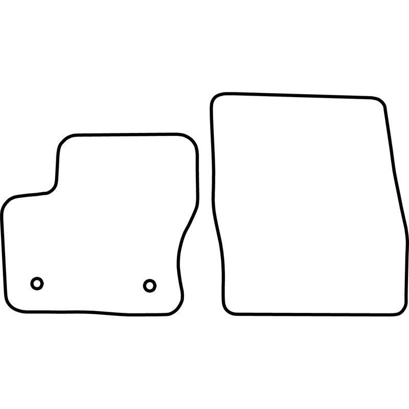 Set velour car mats  Ford Transit Connect 2014-2016