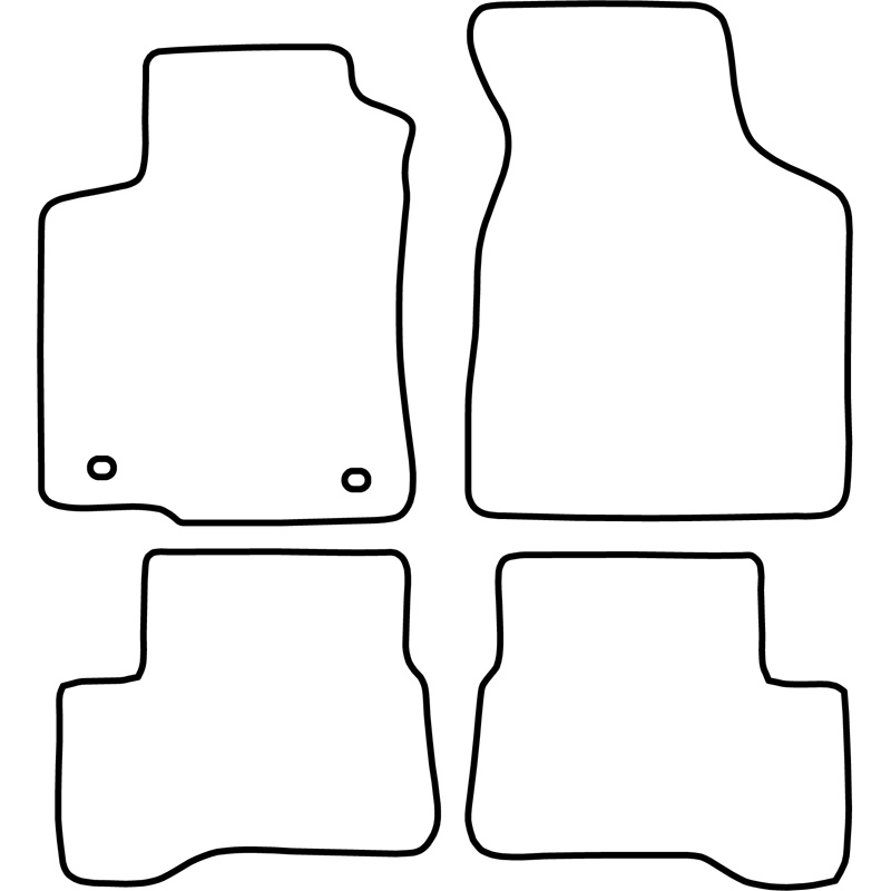 Set car mats  Mazda 323 3/5 doors 1994-1998