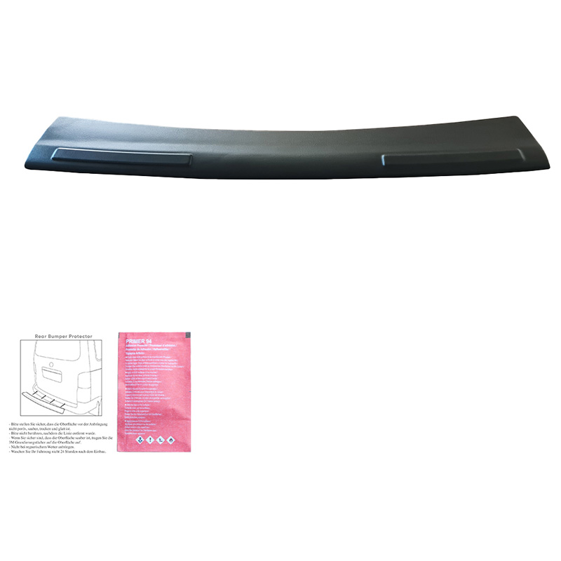 Rear Bumper Protector  Dacia Duster II 2018-2024 - Matt black