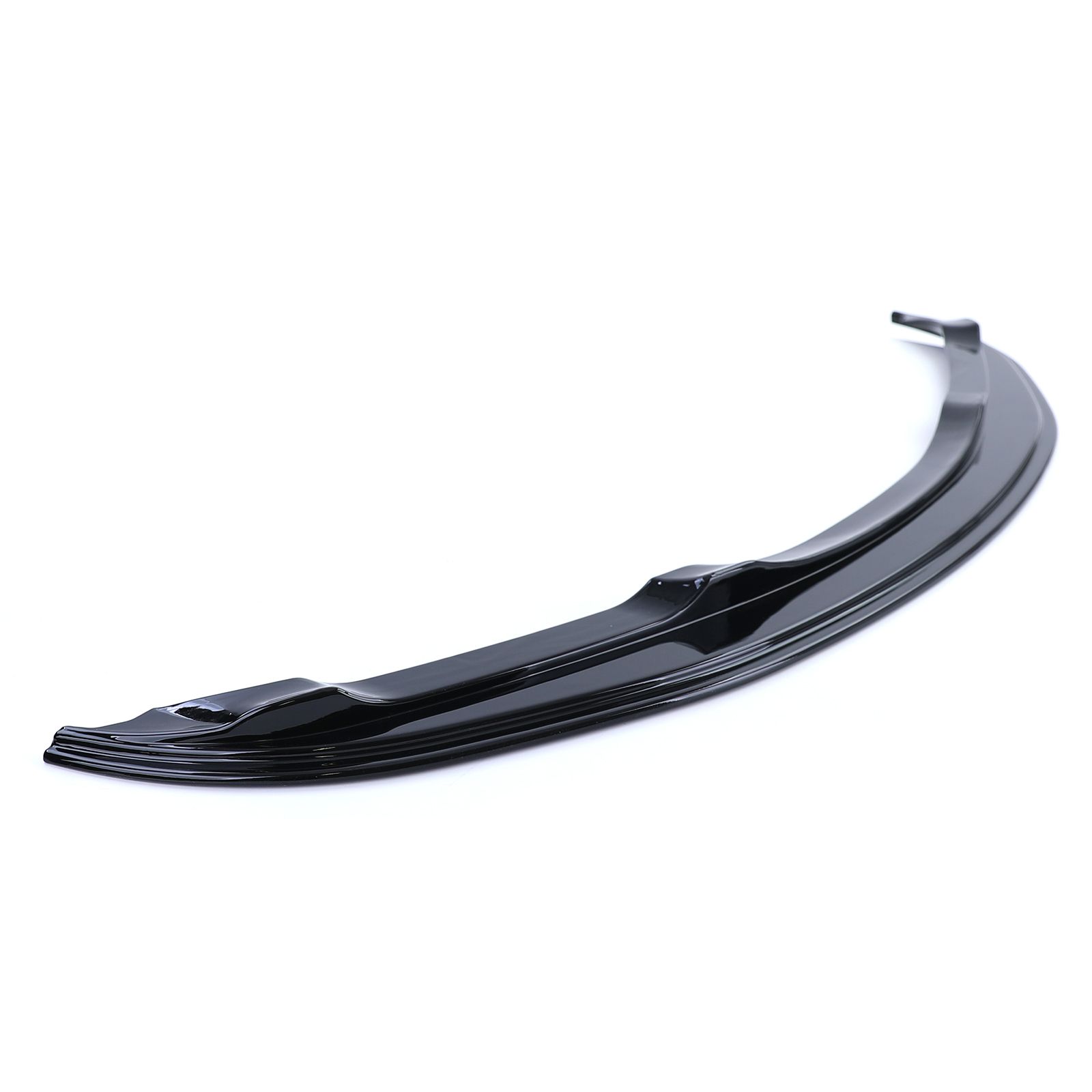 Voorspoiler passend voor BMW 3 Series E90 E91 (2004-2008) Glans Zwart