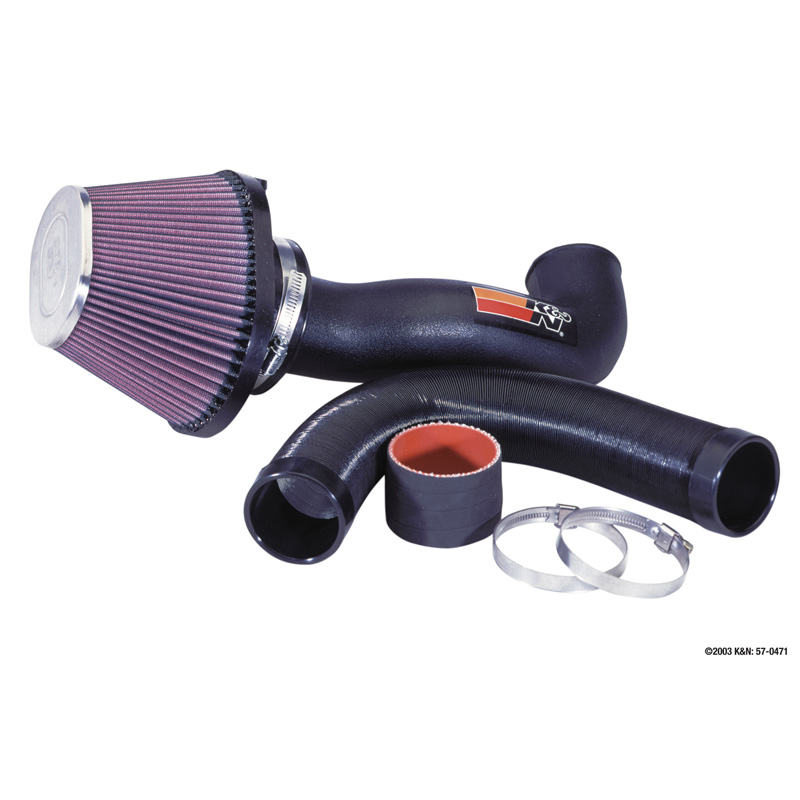 K&N Performance Air Intake Kit  Citroën C3 1.6 16v 110HP 2002- (57-0471)