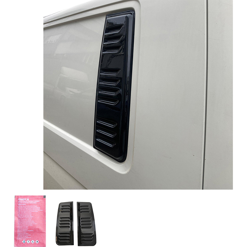 Oneway Air Vents  Volkswagen Transporter T5.1/T6/T6.1 2010-2022 (Long wheel base) - Gloss black