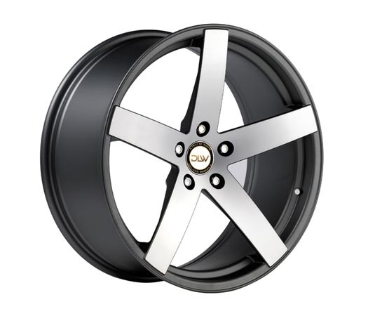 Deluxe Uros K Antraciet Matt Polish 10,5x20 5x130 ET48 Velgen
