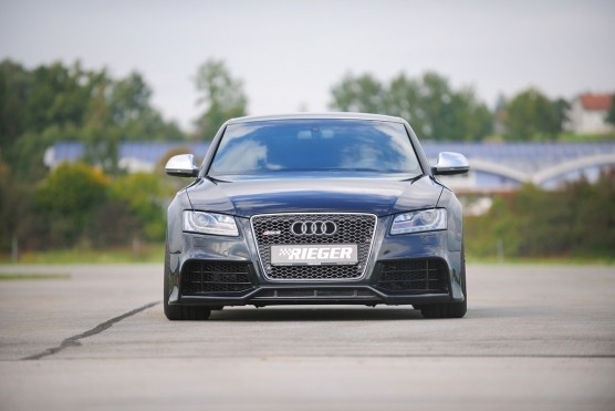Voorbumper passend voor Audi A5 B8/B81 07-11 SRA+PDC Rieger