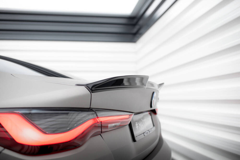 Spoiler passend voor BMW M4 G82 Maxton Glans Zwart