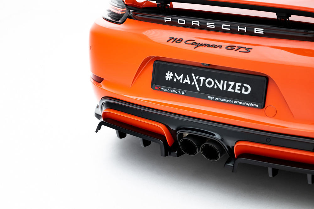 Diffuser (met verticale balken) Porsche 718 Cayman GTS 982c