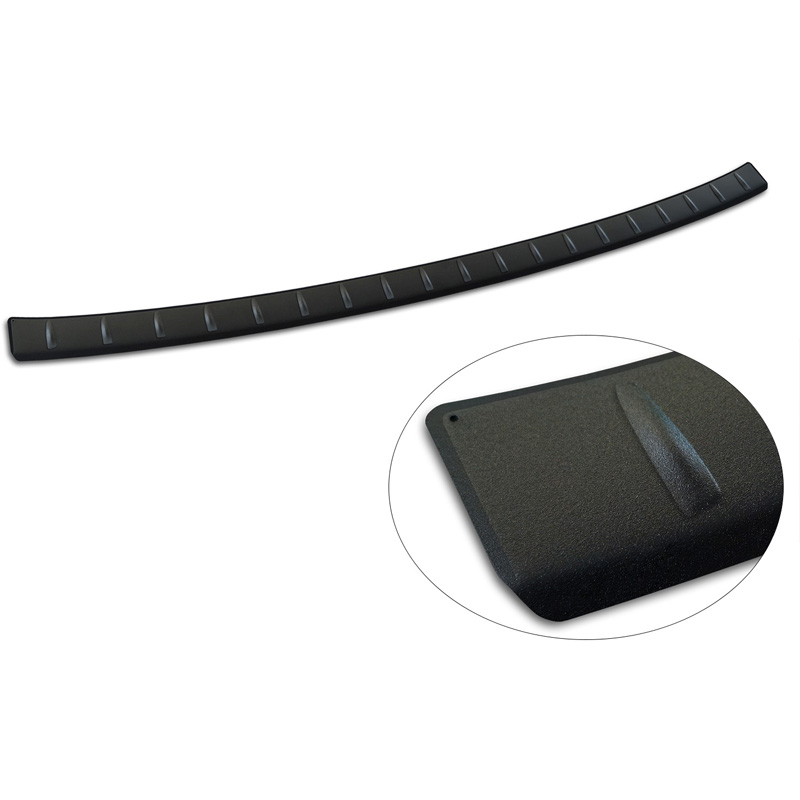 Avisa Matt Black Stainless Steel Rear bumper protector  BMW X1 (U11) M-Sport & iX1 (U11) M-Sport 2022- 'Ribs'