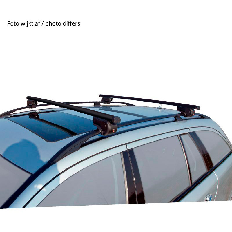 Roof bar set Twinny Load Steel S01 for cars with roof rails