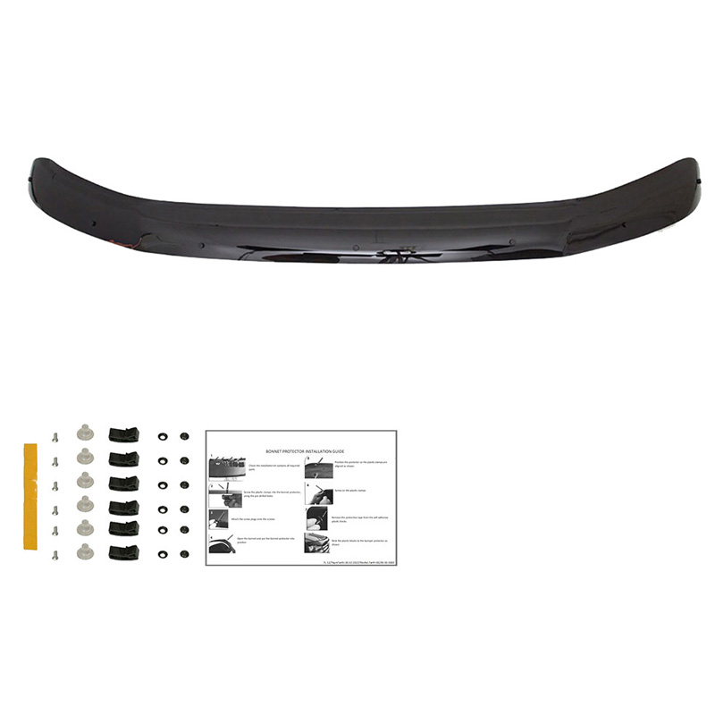 Bonnet Protector  Volkswagen Transporter T5.1 2010-2015 - Gloss black