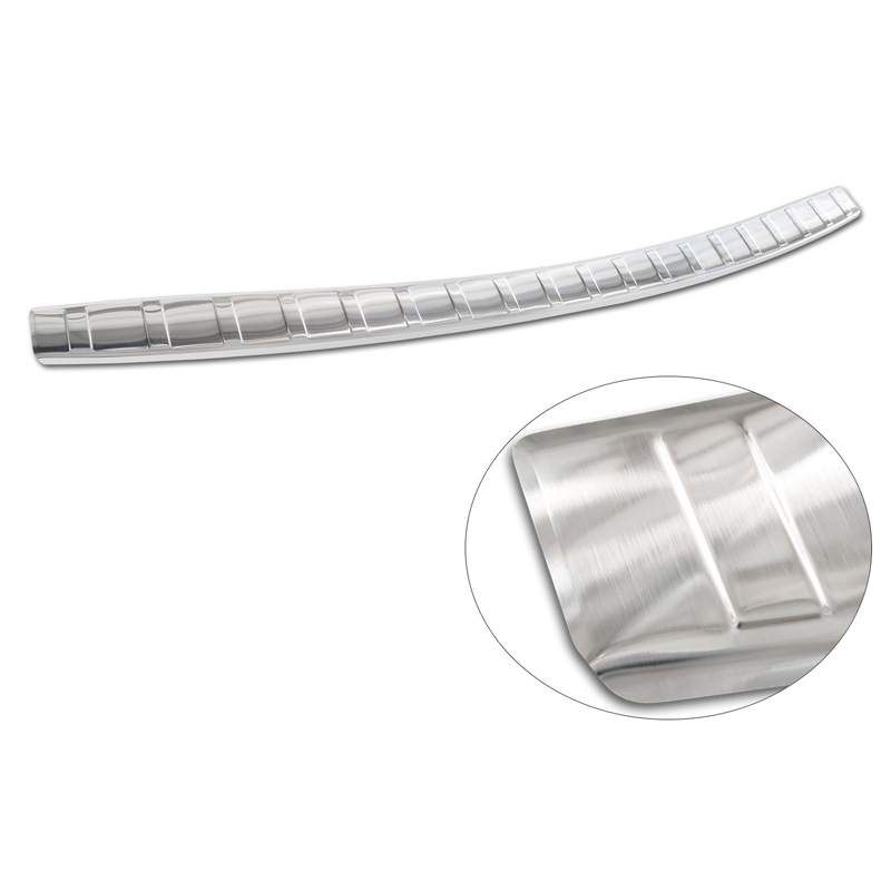Stainless Steel Rear bumper protector  Ssangyong Rexton (YK) Facelift 2021- 'Ribs'