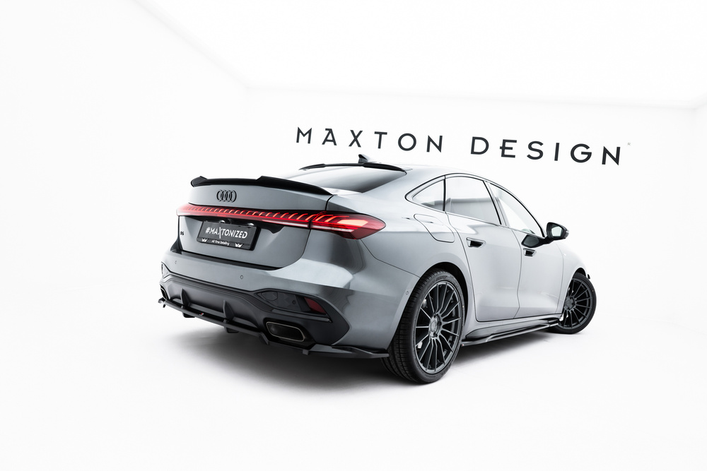 Achter Diffuser passend voor Audi A5 S-Line Sedan / Avant B10 Maxton