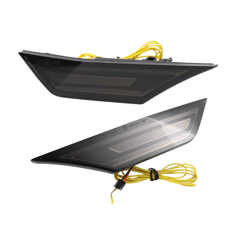 Set LED Side Indicators  Honda Civic X 2016-2022 - Smoke - incl. Dynamic Running Light & Position Light