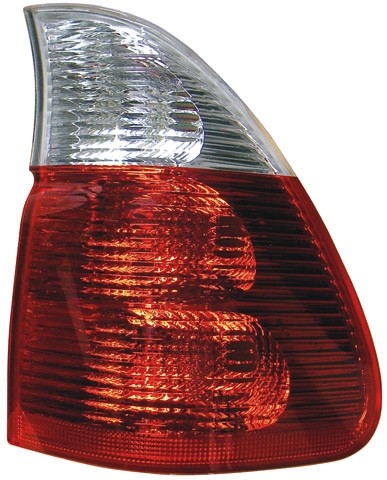 Achterlicht rechts X5 03->> ROOD/WIT