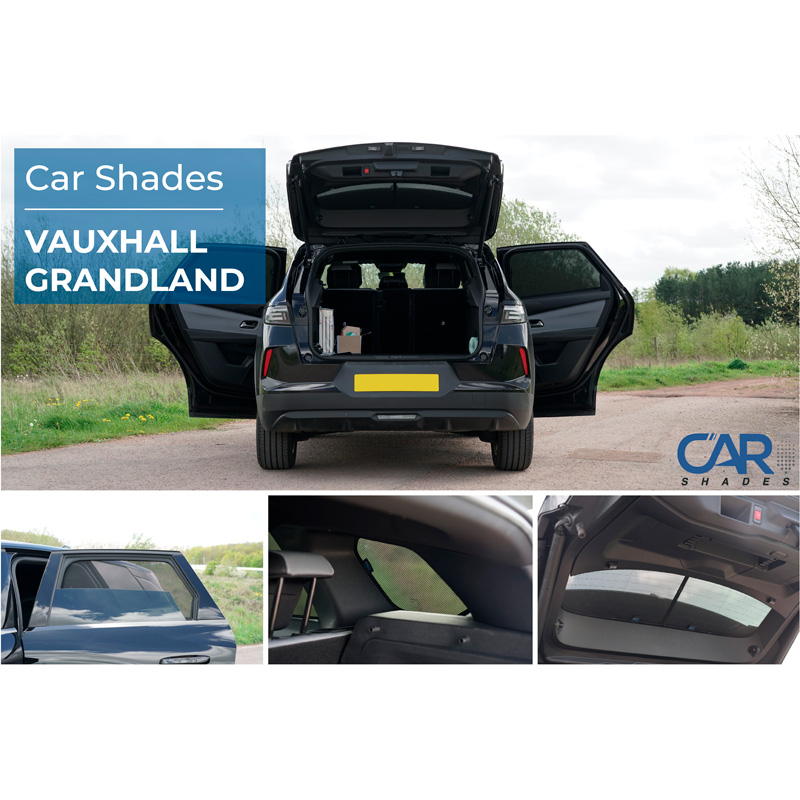 Set Car Shades  Opel Grandland (OV64) 2024- (6-pieces)