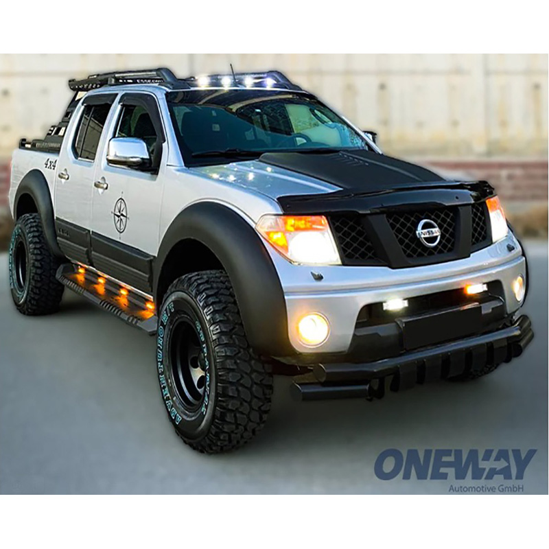 Bonnet Scoop  Volkswagen Amarok MK1 2010-2022 & Nissan Navara D40 2005-2010 - Gloss black