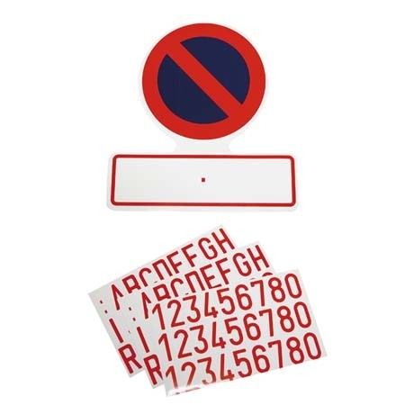 STICKER 'NO PARKING'