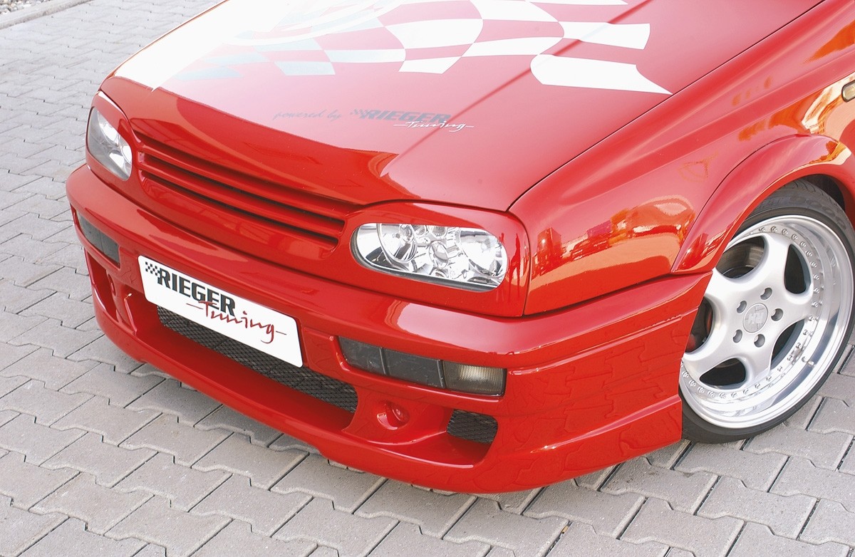 Headlampgrill golf 4 VW Golf III Rieger(without tuv)