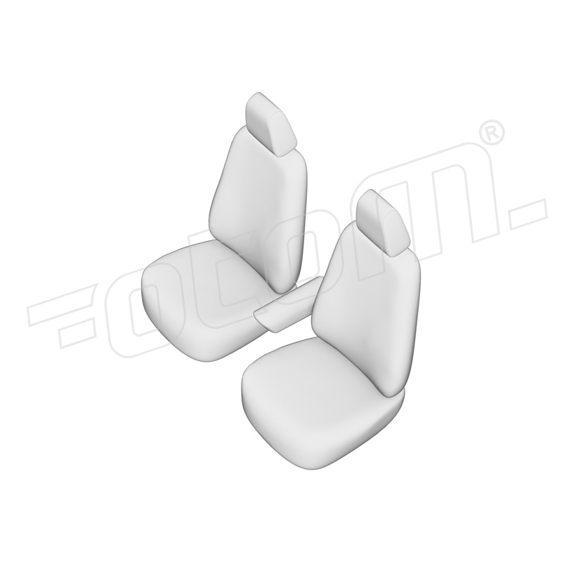 New York Design Artificial leather seat covers 1+1  Peugeot Boxer 2020- (armrest on driver's seat)