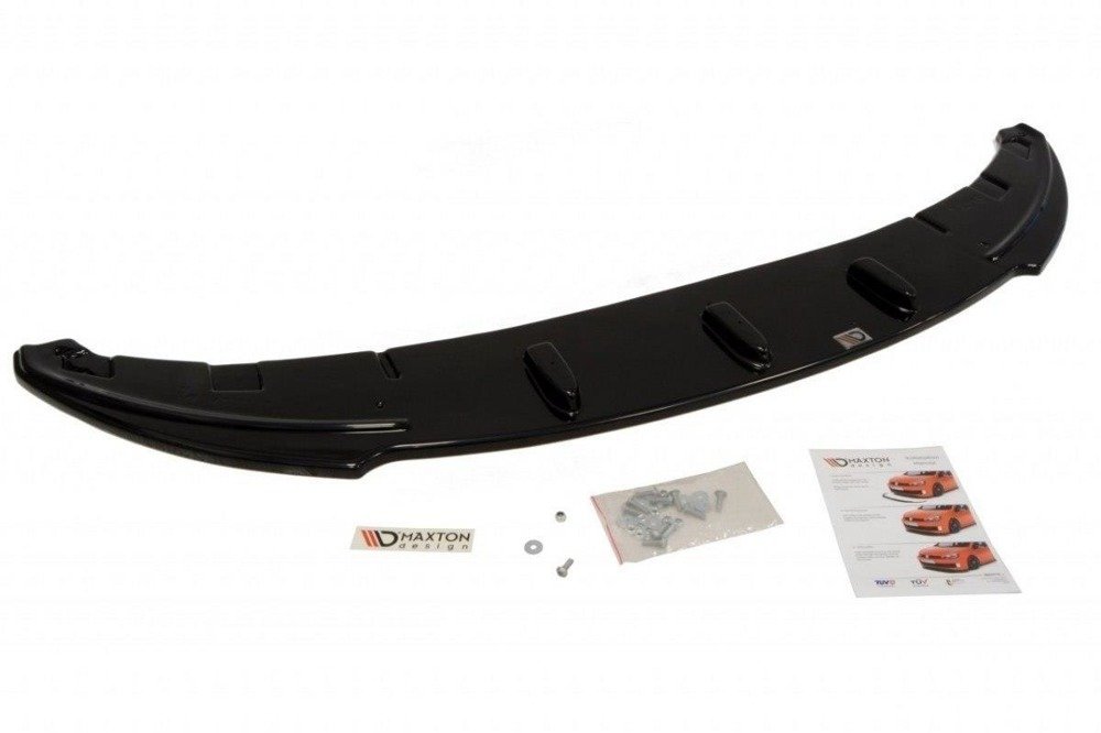 Voorspoiler passend voor BMW 1-Serie E81/E87 2007-2011 Facelift Gloss Black