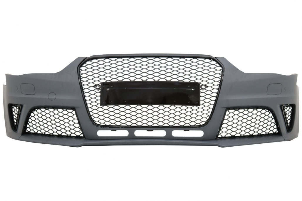 Voorbumper passend voor Audi A4 B8 RS4 look 2012-2015 compleet