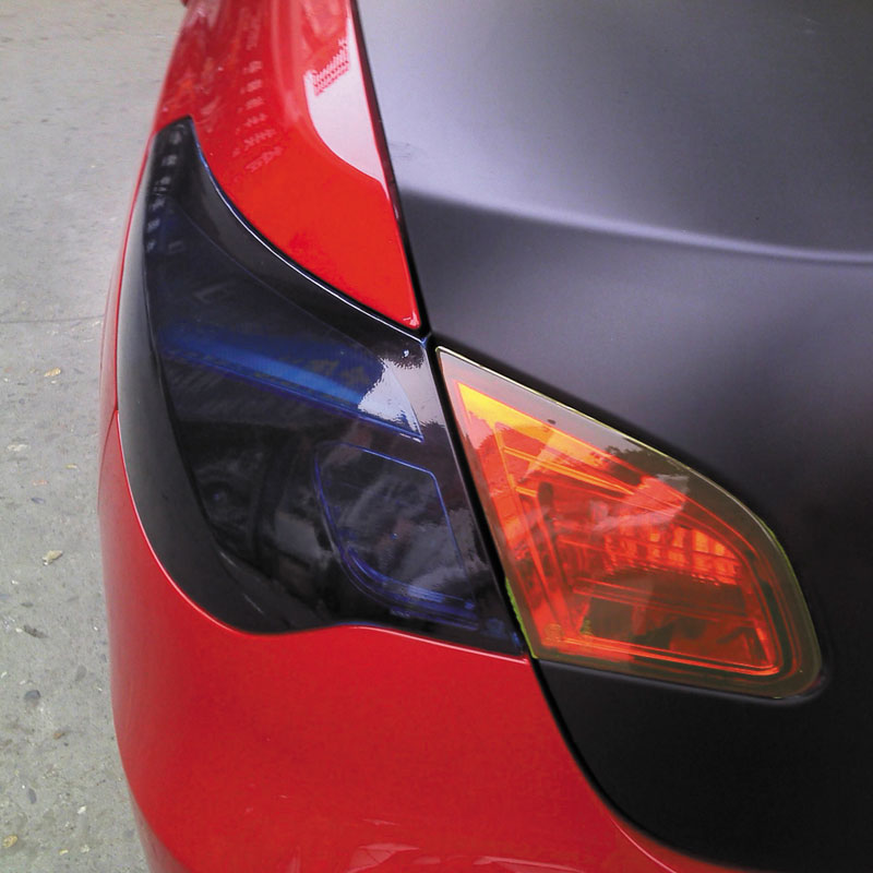 Head/Tail light foil - Light Black - 1000x30 cm