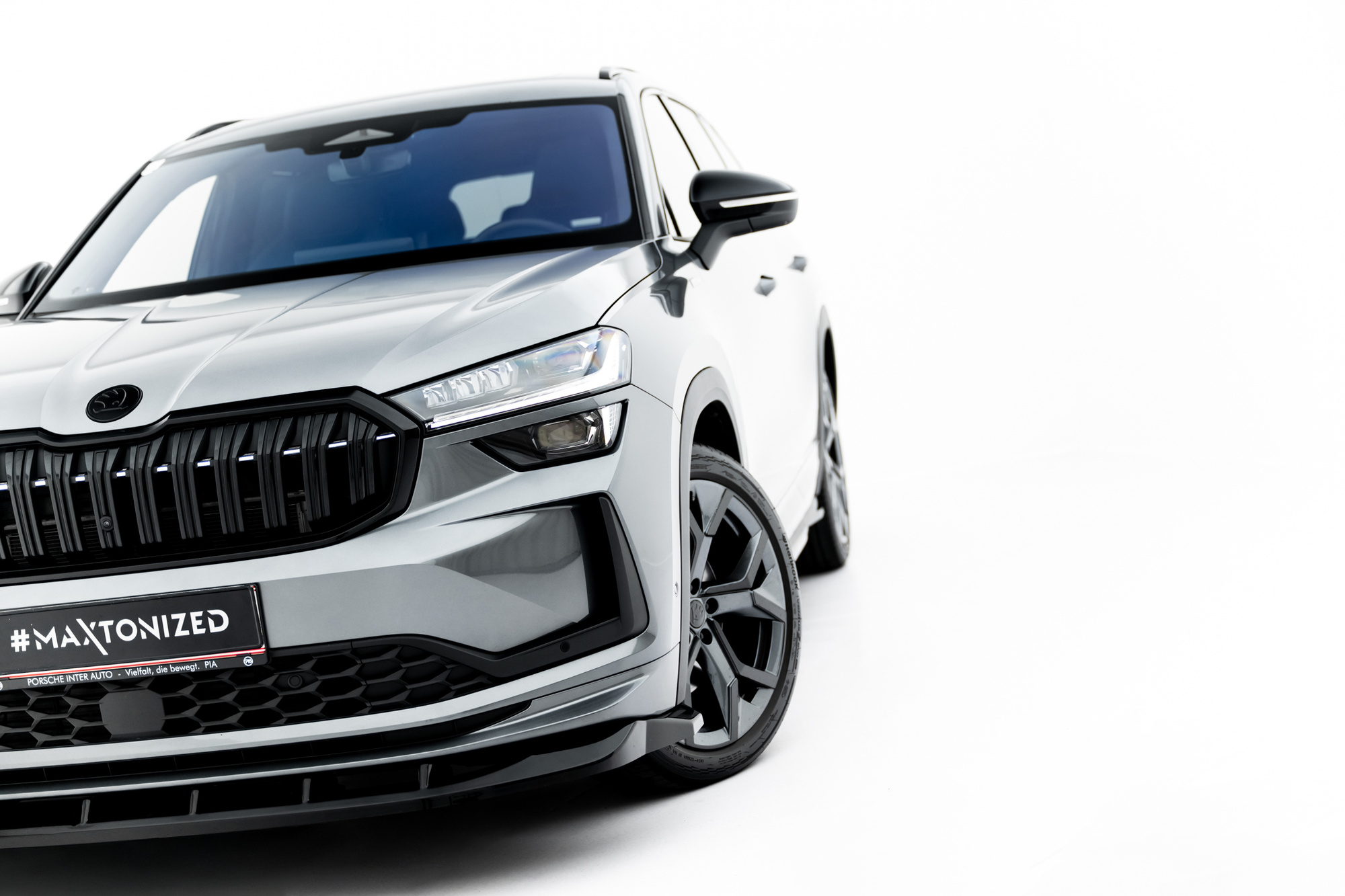 Voorspoiler passend voor Skoda Kodiaq Sportline Mk2 V.2 2024 – Heden
