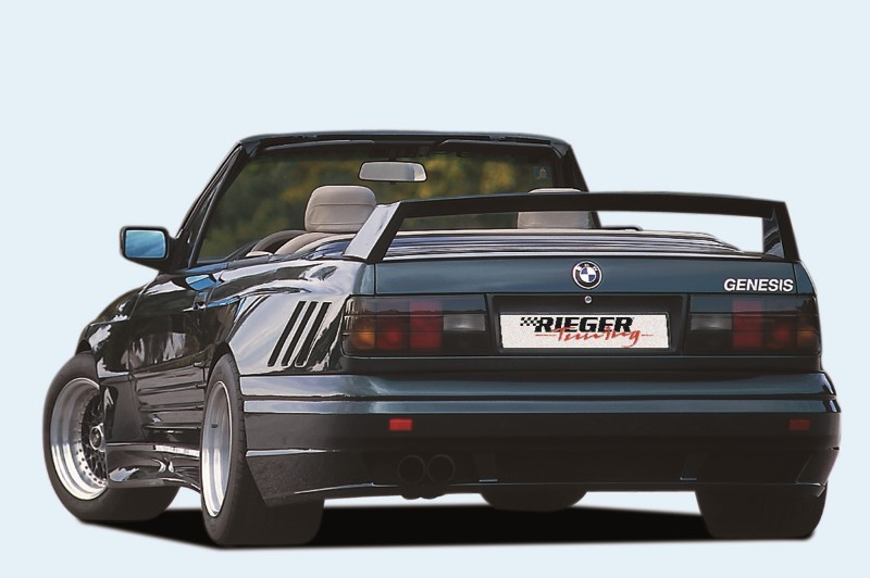 Spoilerzwaard voor Rearbumper BMW E30 Breedversie ll Polyeste