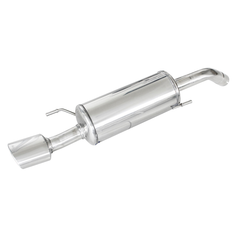100% Inox Sport Exhaust  Opel Adam 1.4 S Turbo 150hp 2015- 54mm 1x120x80mm