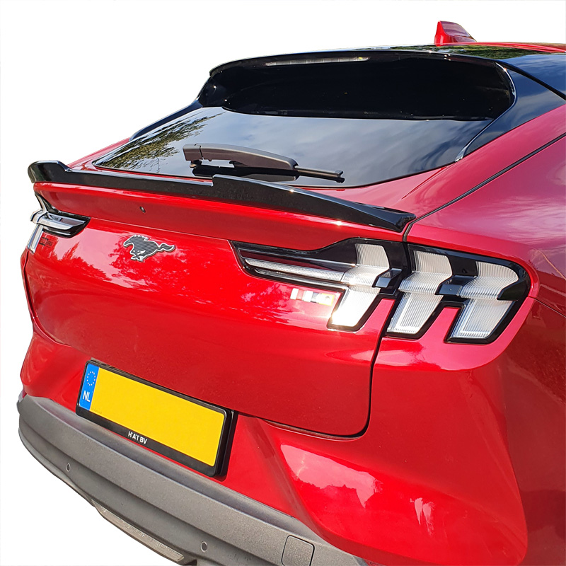 Rear spoiler  Ford Mustang Mach-E 2020- 'M4' (Glossy Black ABS)