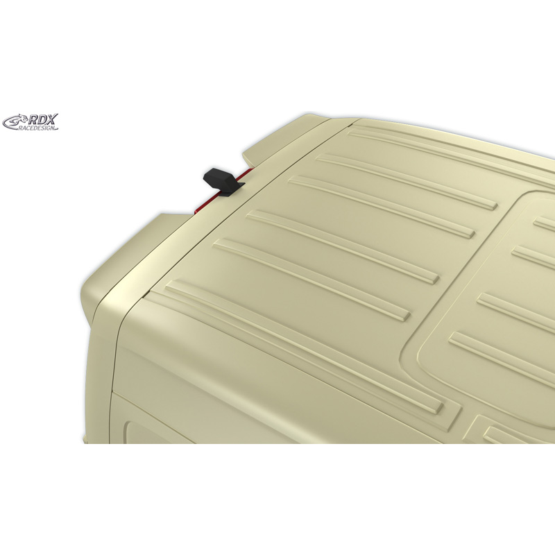RDX Racedesign Roof spoiler  Renault Master IV / Nissan Interstar 2024- (H2) (with 2 barn doors) (PU)