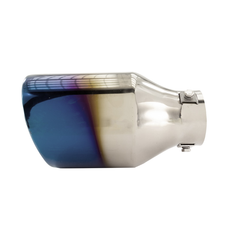 Simoni Racing Exhaust Tip Round/Slanting Ti-Tip - Ø114xL210mm - Installation ->60mm