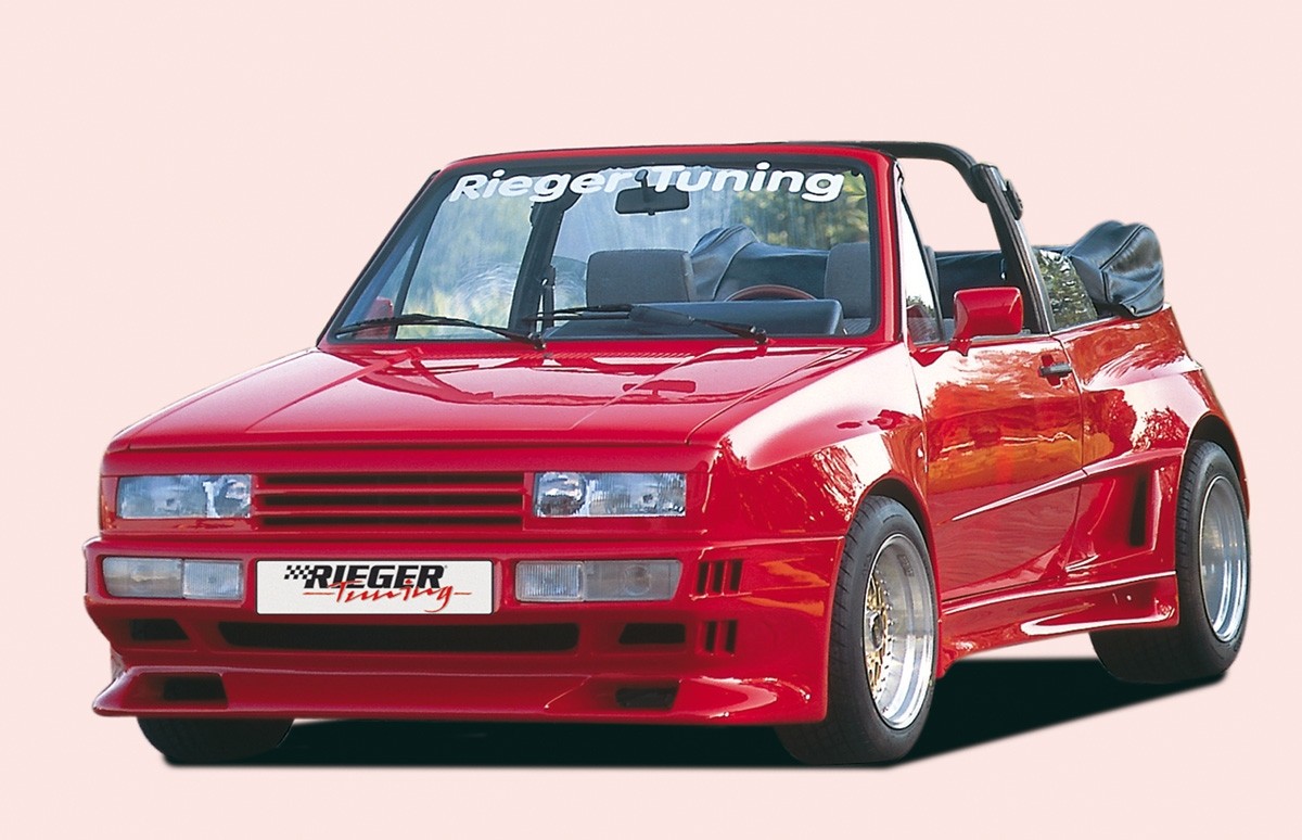 Frontbumper Breedversie ll VW Golf I Polyester Rieger