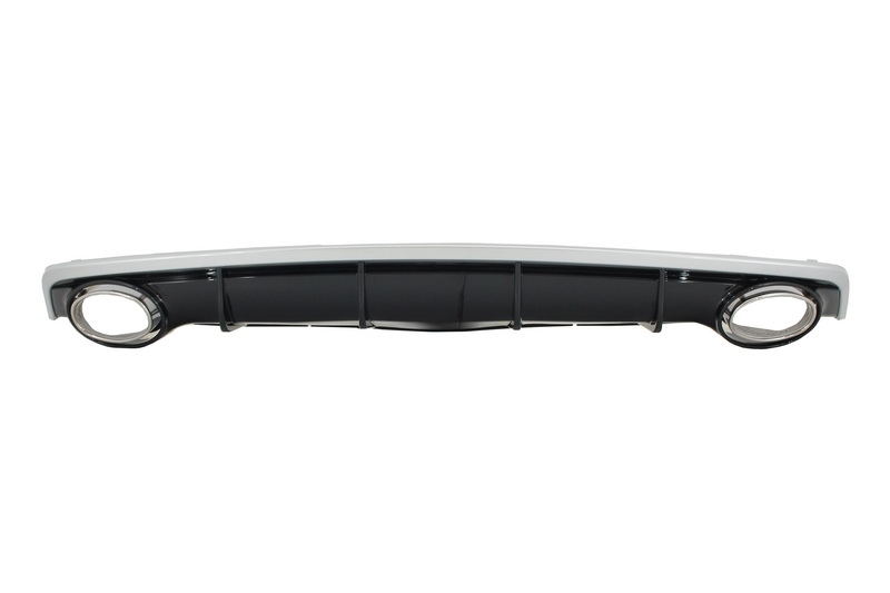 Diffuser passend voor Audi A7 RS7 4G Look 15-19 incl. Sierstukken