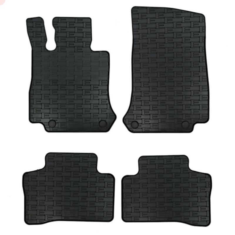 Rubber car mats set  Mercedes EQC (N293) 2019- (4-pieces + fixing system)
