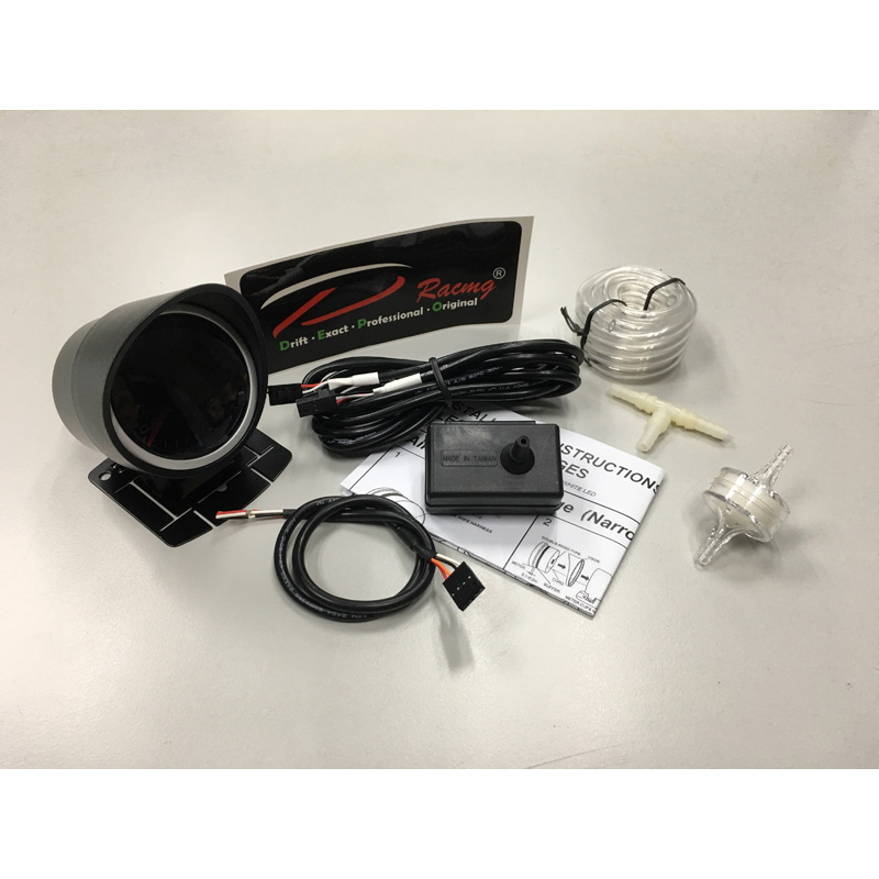 Depo Racing WA-Series Instrument/Gauge - Boost +2,0>1 bar - 52mm