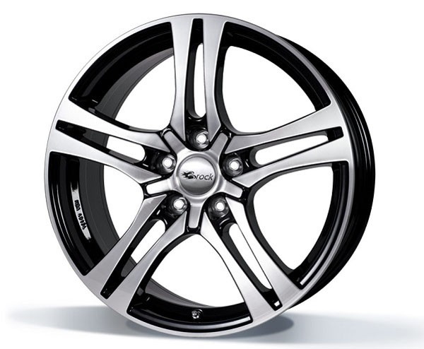 RC Design RC26 7x16 5x108 ET47 glanzend zwart / front gepolijst