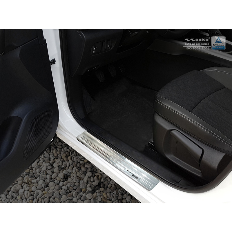 Inox door sill protectors  Renault Kadjar 2015- - 'Special Edition' - 4-pieces