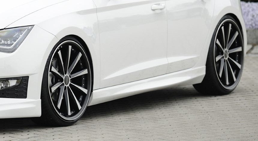 Zijskirts passend voor Seat Leon F5 FR/Cupra 5dr. Rieger