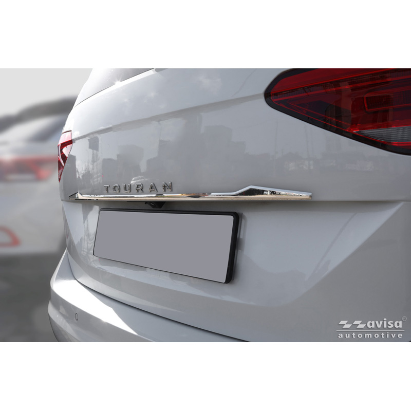 Avisa Chrome Stainless Steel Trunk Tailgate Trim Cover  Volkswagen Touran (5T1) R-Line 2015-