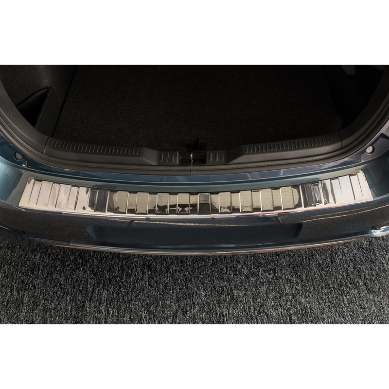 Stainless Steel Rear bumper protector  Toyota Auris Touring Sports 2015-2019 'Ribs'