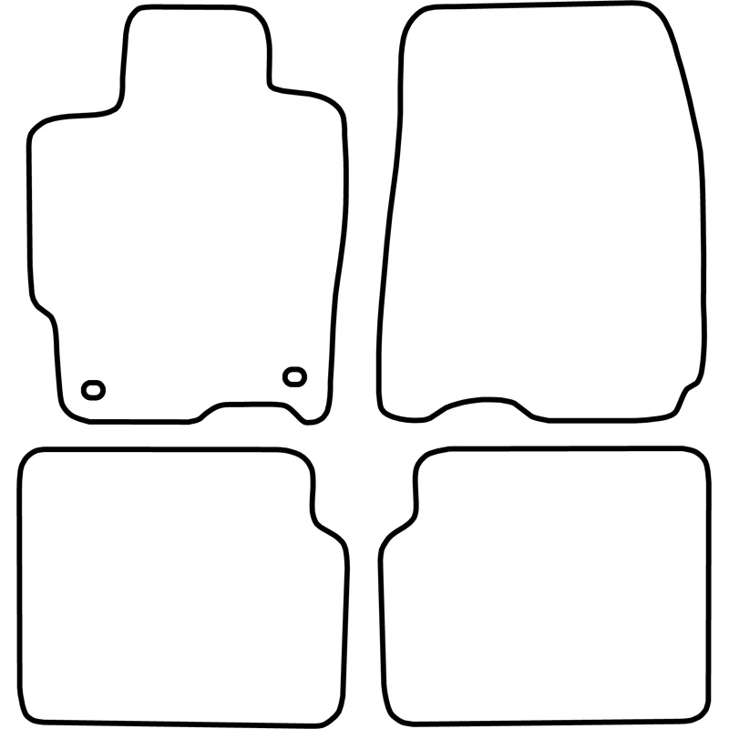 Set car mats  Mazda 323 Sedan/323F fastbreak 1998-2003