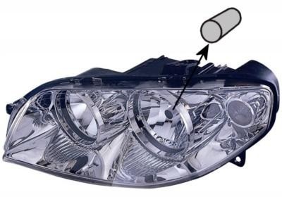 koplamp, Valeo, H7+H1, elektr verstelb, incl motortje, links,-06