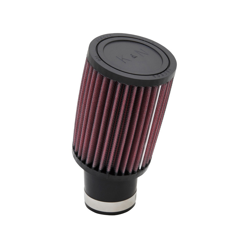 K&N Universal Round Air Filter 52mm flange, 17 degree angle, 89mm outside diameter, 127mm height (RU-1780)