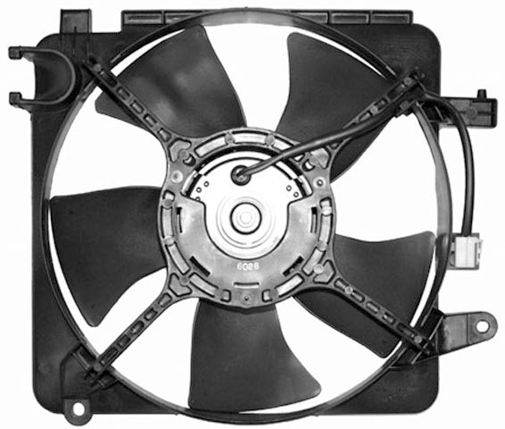 Radiator FAN COMPLEET MATIZ 06->> 320mm 800Ie/1000Ie +/-AC