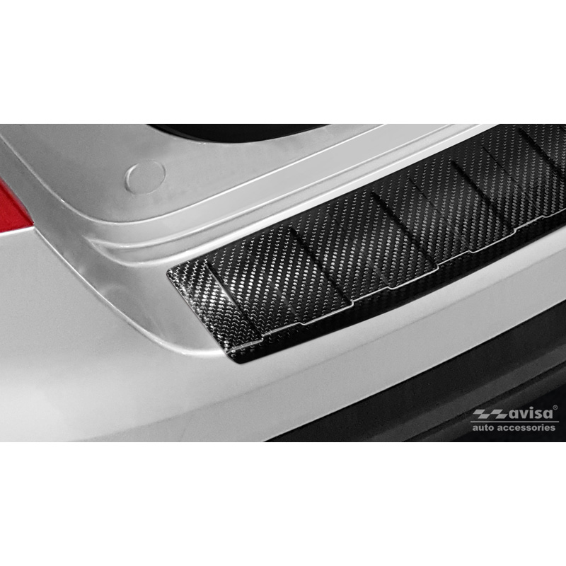 Real 3D Carbon Rear bumper protector  Hyundai Tucson Facelift 2018-