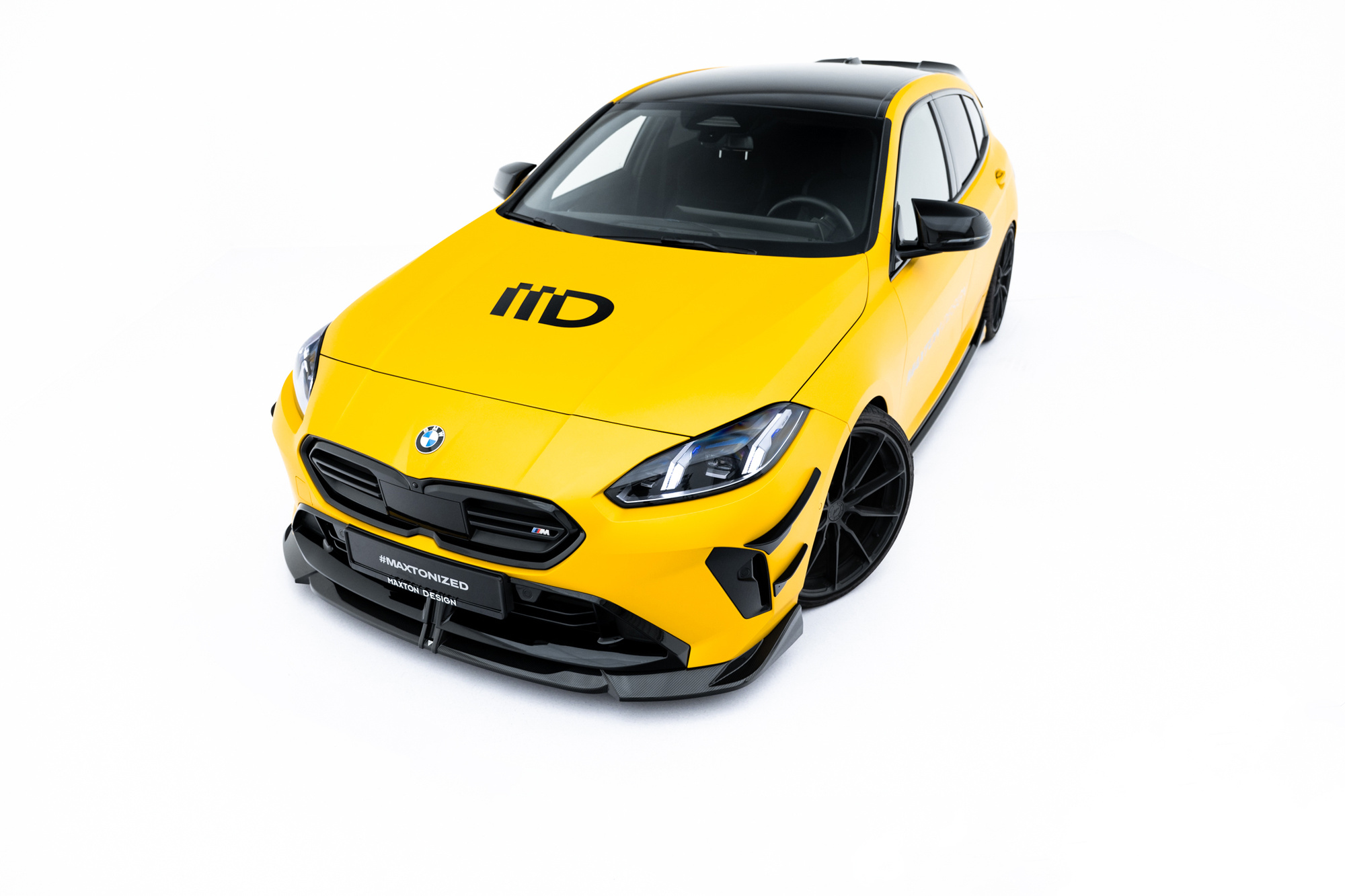 Prepreg Carbon Fiber Voorspoiler passend voor BMW M135i / 1 M-Pack F70 (2024–)
