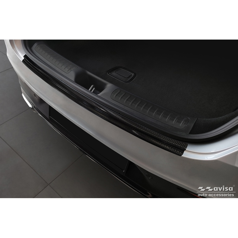 Real 3D Carbon Rear bumper protector  Mercedes GLC II Coupe (C254) 2022-