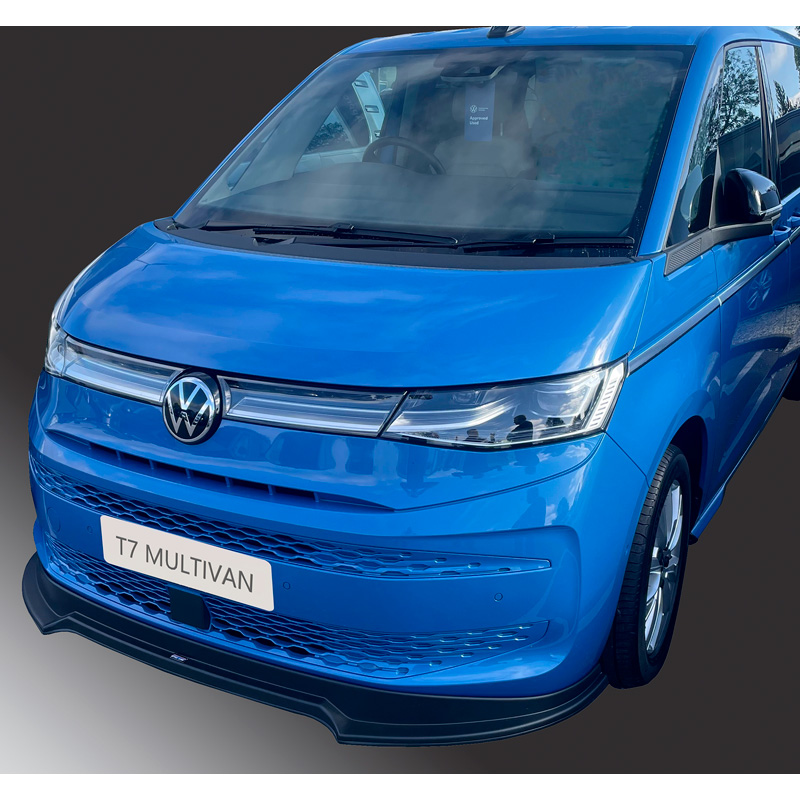 RGM Front spoiler  Volkswagen Multivan T7 2021- - Black (ABS)