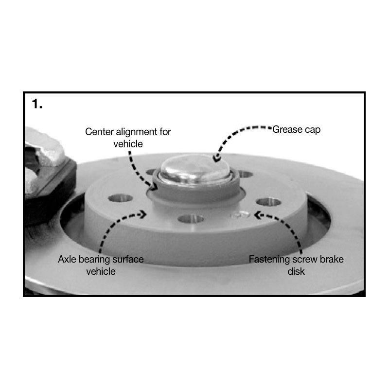 H&R DR-System Wheelspacers 7mm 5x130 - Hub 71,6mm - Bolt size M14x1,5 -  Porsche/Audi - Black