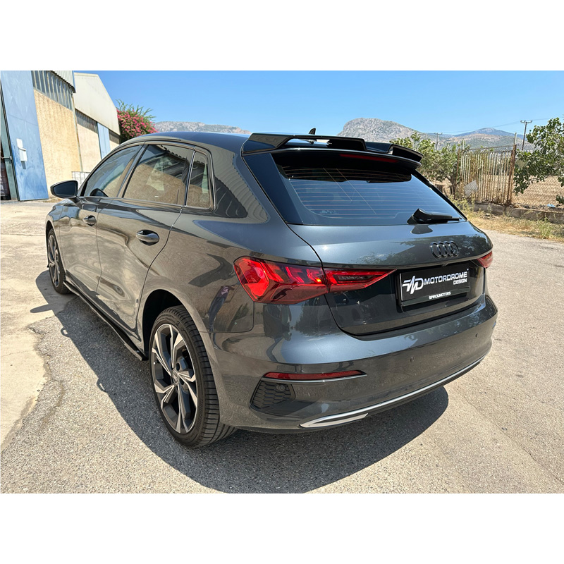 Roof spoiler  Audi A3 (8Y) Sportback 2020- (PU)